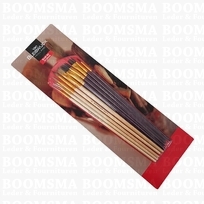 Penselen / Kwasten synthetisch 10 stuks (rond en plat)