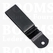 Riem clip zwart Geschikt voor riembreedte 4,5 cm. Breed 2,3 cm, totale lengte 9 cm  - afb. 1