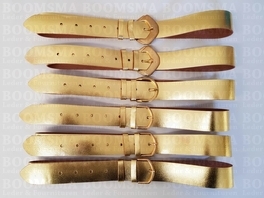 Riem Goud & Zilver 38 mm LIMITED Goud  (per stuk)