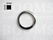 Ring luxe ovaal en rond zilver Ø 30 mm  (vierkant) - afb. 1