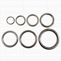 Ring rond RVS ofwel O-ring zilver 20 mm × Ø 3 mm 