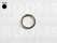 Ring rond RVS ofwel O-ring zilver 20 mm × Ø 3 mm  - afb. 2