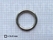 Ring rond RVS ofwel O-ring zilver 35 mm × Ø 6 mm  - afb. 3