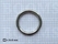 Ring rond RVS ofwel O-ring zilver 40 mm × Ø 6 mm  - afb. 3
