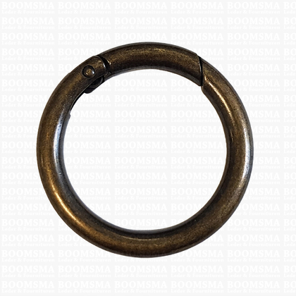 Ring-veermusketon lichtbrons binnenkant Ø 35 mm  - afb. 1