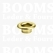 Nestelringen: Ringen voor ringslagstempel goud Ring 5/16 inch groot, 15 × 8 × 6 mm (kraag × gat × hoogte) (per 100) - afb. 1