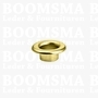 Nestelringen: Ringen voor ringslagstempel goud Ring 5/16 inch groot, 15 × 8 × 6 mm (kraag × gat × hoogte) (per 100)