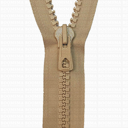 Rits Deelbaar Bloktand 9 mm beige 40 cm - afb. 1