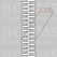 Rits diverse bruin Kroko metaal bronskleurig 16 cm (breedte tandjes 6 mm) - afb. 2