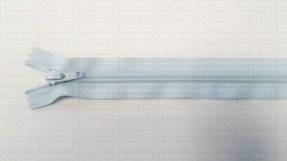 Rits spiraal nylon 40 cm GEKLEURD Lichtblauw (542) - afb. 2