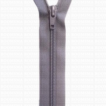 Rits spiraal nylon 40 cm GEKLEURD Lilagrijs(195) - afb. 1