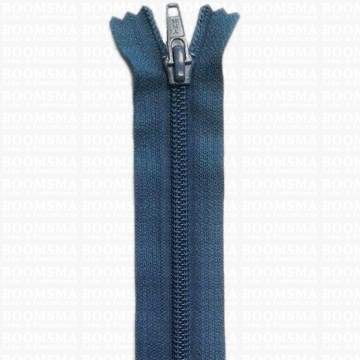 Rits spiraal nylon 40 cm GEKLEURD Middelblauw (839) - afb. 1