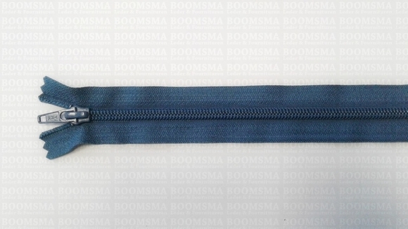 Rits spiraal nylon 40 cm GEKLEURD Middelblauw (839) - afb. 2