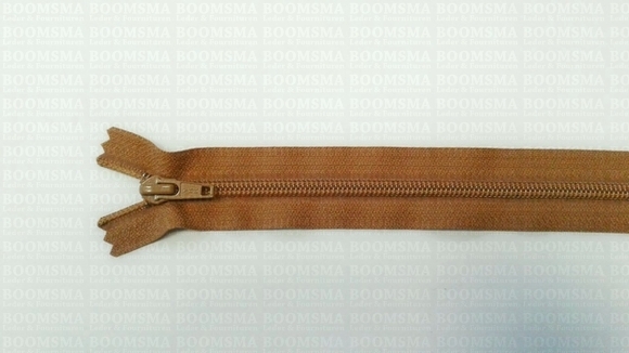 Rits spiraal nylon 50 cm GEKLEURD Cognac (857) - afb. 2