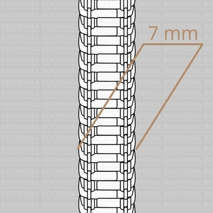 Rits spiraal nylon ZWAAR 580 - afb. 2