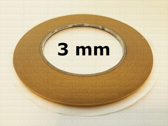 Ritstape = dubbelzijdige tape breedte 3 mm, 50 meter (per rol) - afb. 2