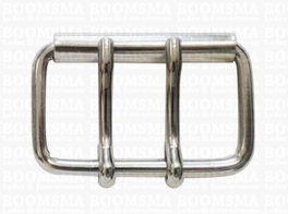 Rolgesp met dubbele doorn 80 mm x 32 mm