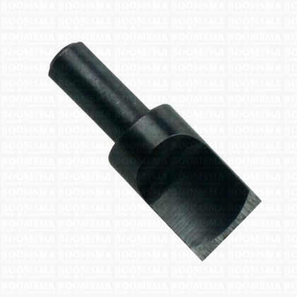 Rondsnijmes hol geslepen 3/8 inch (middel)  - afb. 1