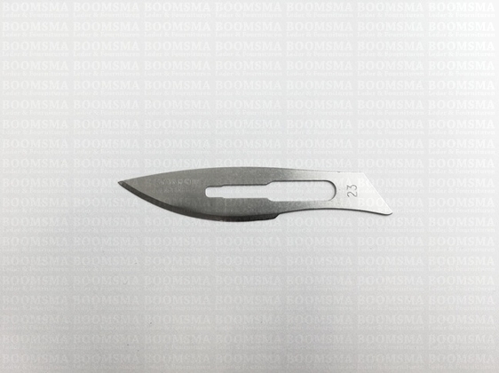 Scalpelmesjes  nr. 23 ('vis'), (5/pk) (per pakje) - afb. 2