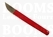 Schoenmakersmes Gebogen  Breed mes met gecoat handvat (rechtshandig) - afb. 1