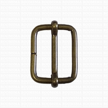 Schuifpassant met verstelbare brug lichtbrons 30 mm × 22 mm, dik  - afb. 1