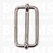 Schuifpassant met verstelbare brug zilver 40 mm × 20 mm, dik  - afb. 1