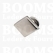 Sierholnieten: Sierholniet ruit/piramide zilver ruit 9 mm (klein) (per 10 st.) - afb. 1