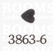 Sierholpijp hart 3863-6 grootte 5,5 × 5,5 mm  - afb. 2
