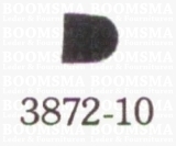 Sierholpijp hak 3872-10 grootte 7 × 6,5 mm  - afb. 2