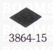 Sierholpijp ruit 3864-15 grootte 14 × 9 mm  - afb. 2