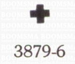 Sierholpijp vorm 3879-6 grootte 5 × 5 mm  - afb. 2