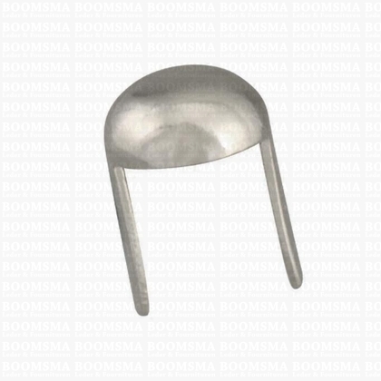 Sierniet round spot zilver 11 mm (per 10 st.) - afb. 1