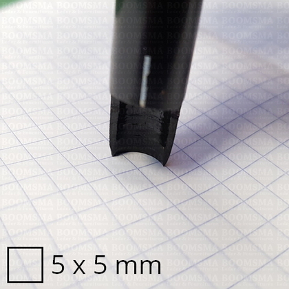 Slagpijp afgeronde hoek nr. 10  radius 5 mm - afb. 2