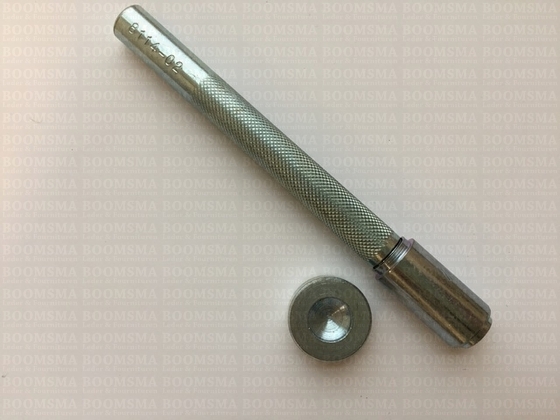 Slagstempelset  en losse slagstempels voor sierniet round spot losse slagstempel voor sierniet round spot 9 mm. - afb. 3