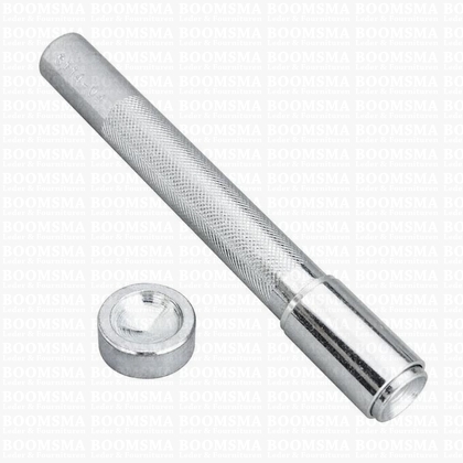 Slagstempelset  en losse slagstempels voor sierniet round spot losse slagstempel voor sierniet round spot 12,5 mm. - afb. 1