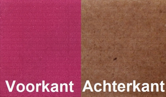 Sleutelhanger/stansvorm leer ALT. - hart groot Hard roze  6 × 5,5 cm - afb. 2