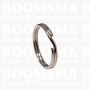 Sleutelring zilver binnenkant Ø 20 mm (per 10 st.)