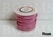 Vlechtband Suedine roze breedte 3 mm, 22.8 meter - afb. 2