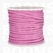 Vlechtband Suedine roze breedte 3 mm, 22.8 meter - afb. 1