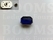 Sierholnieten: Synthetische kristalholniet groot 16 × 26 mm rechthoek blauw - afb. 2