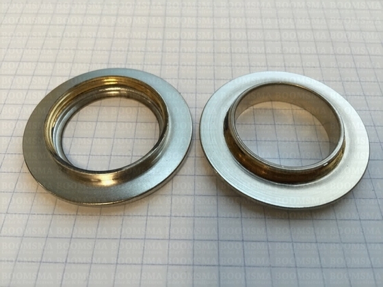 Tasring luxe zilver gat Ø 23,5 mm, schroef  - afb. 3