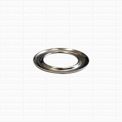 Tegenringen kleine verpakking 100 stuks zilver tegenring VL30 voor ring 5/16 inch groot - afb. 1