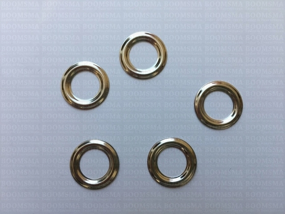 Tegenringen kleine verpakking 100 stuks zilver tegenring VL30 voor ring 5/16 inch groot - afb. 2