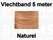 Vlechtband 5 meter  naturel - afb. 2