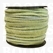 Vlechtband suede groen 3 mm breed, 25 meter (per rol) - afb. 1