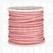 Vlechtband Suedine oud roze breedte 3 mm, 22.8 meter - afb. 1