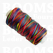 Waxgaren kleine klos assorti multicolor dikte 1 mm × 25 yard (22,8 meter)  - afb. 1
