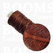 Waxgaren kleine klos bruin roestbruin dikte 1 mm × 25 yard (22,8 meter)  - afb. 2