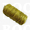 Waxgaren kleine klos goud dikte 1 mm × 25 yard (22,8 meter) 