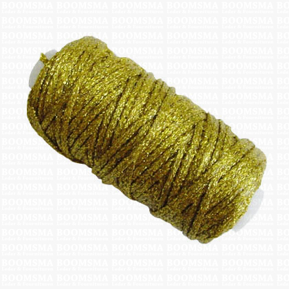 Waxgaren kleine klos goud dikte 1 mm × 25 yard (22,8 meter)  - afb. 1